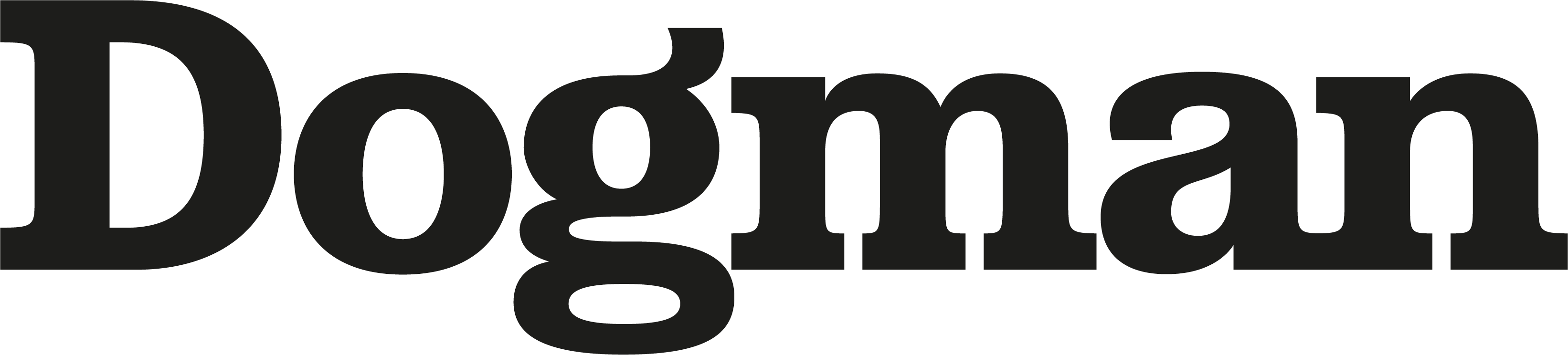 Dogman Logo Black